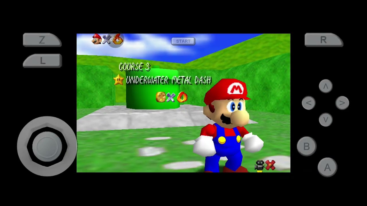 Gram w super Mario 64 star road część druga 