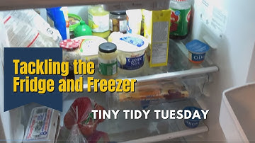 Tiny Tidy Tuesday  | Tackling the Fridge and Freezer