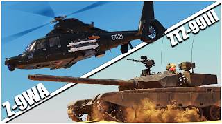 China's Rare 11.0 Duo That NO ONE Plays - Z-9WA & ZTZ-99 III - War Thunder