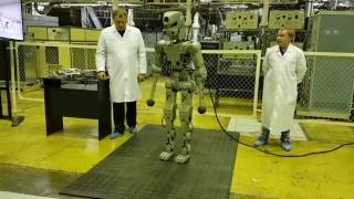 Робот Федор. Новый российский робот .  Robot Fedor