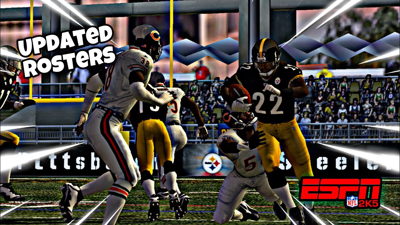 ESPN NFL2K5 Bears vs. Steelers [Updated Rosters] (PCXS2) on Xbox Series X YouTube