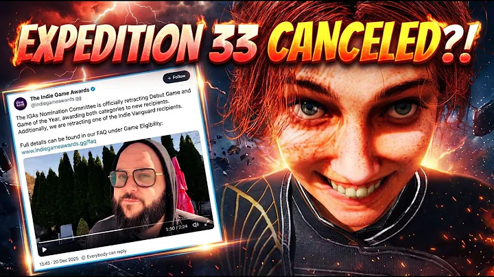 Clair Obscur: Expedition 33 DISQUALIFIED from Game Awards?! | Clownfish TV