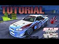 R34 SKYLINE GT-R REALISTIC LIVERY TUTORIAL | CAR PARKING MULTIPLAYER