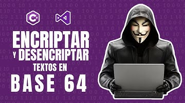 🔒 Encriptar y des-encriptar 🔓 cadenas (Base64 ) en C# Visual Studio 2022 💻