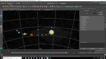 Maya 2018 Solar System Project: Part 4
