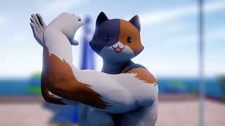 【Meowscles from Fortnite】Last Surprise (✰Taku Takahashi Remix)【MMD Dance Video】