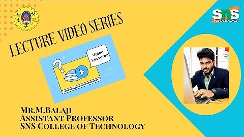 Lecture Video- Case Study Video on Aerospace in Additive Manufacturing l Balaji l SNSCT