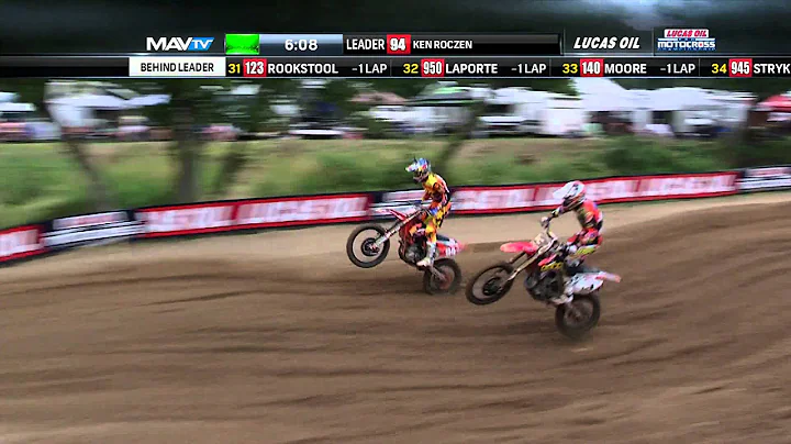 2014 Spring Creek 450 Moto 1: Roczen vs. Tomac