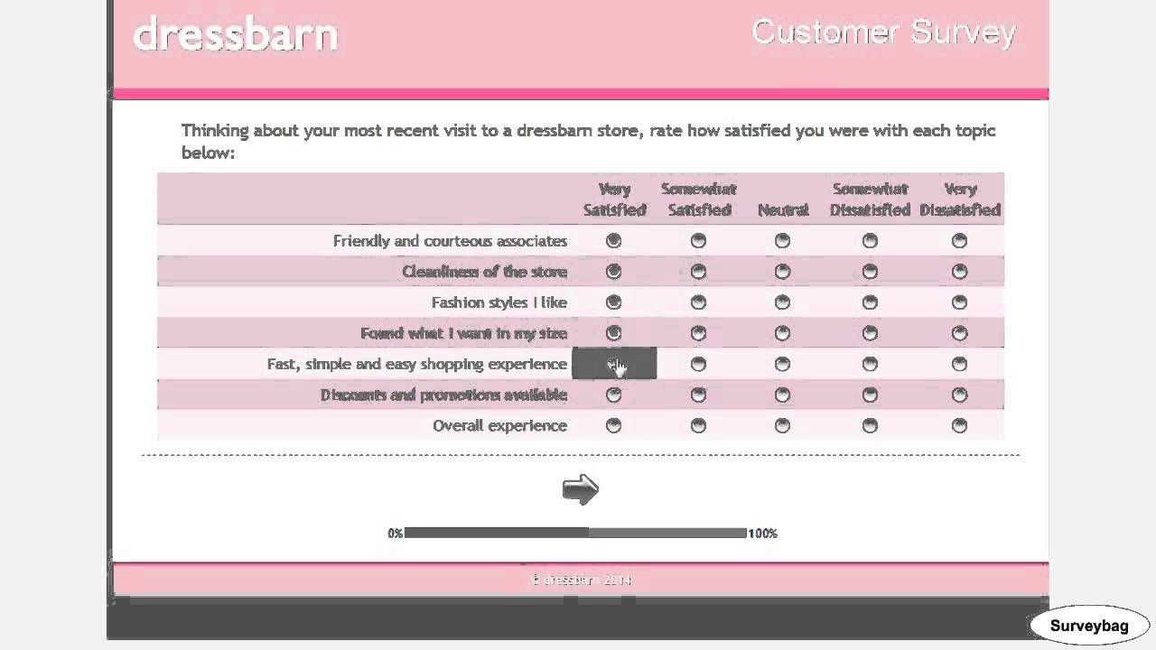 Www Dressbarnfeedback Com Dressbarn Customer Feedback Survey