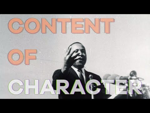 Video: Co řekl Martin Luther King Jr o postavě?