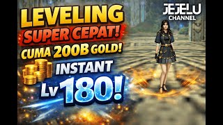 Leveling Super Cepat! Cuma 200B Gold, Instant Level 180 - Atlantica Online