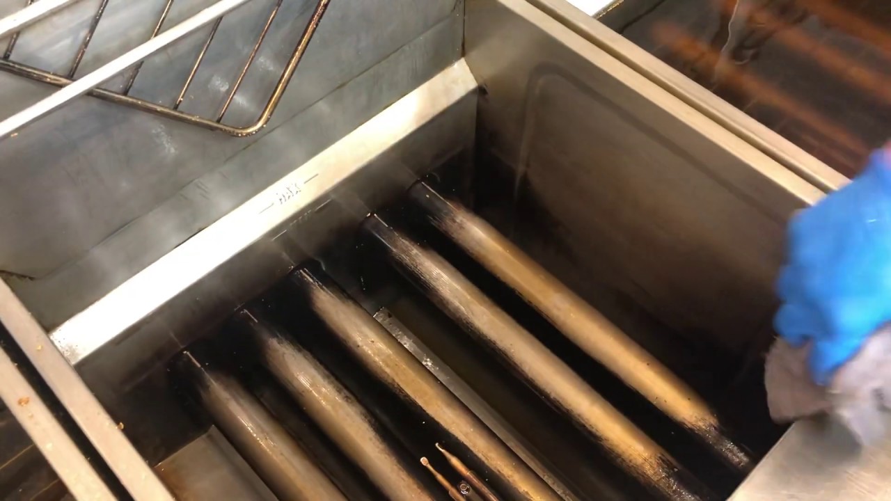 How to maintain restaurant fryer part 3 YouTube