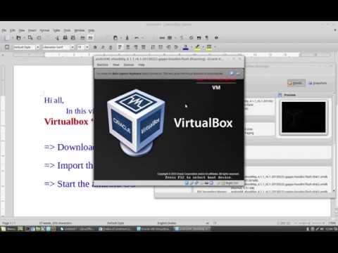 How to install android in Virtualbox and run android apps in linux