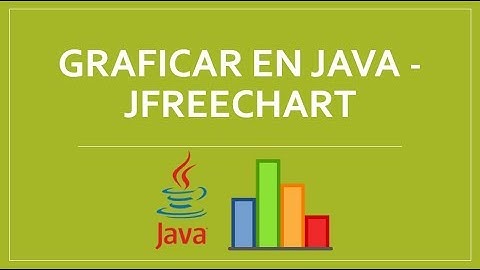 Graficar en Java con JFreeChart