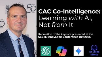 Learning With AI, Not From It — Keynote on the Future of AI Education | SECTE Innovation Conf 2025