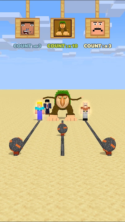 HELP Herobrine To Power Up And Win The Highest Points #friendship #shorts #trending #anime