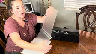 Laminator tutorial- tips and tricks: 6-Roller Heavy Duty Laminator Machine
