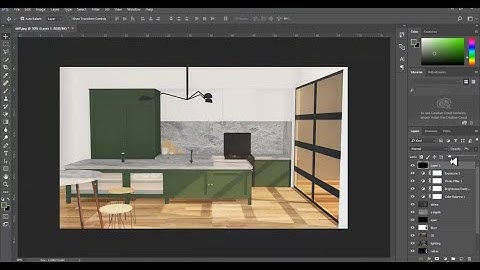 3DsMax Tutorials, Tutorial on 3D Modeling, Texturing & Lighting a Modular Kitchen in 3dsmax  Part 13