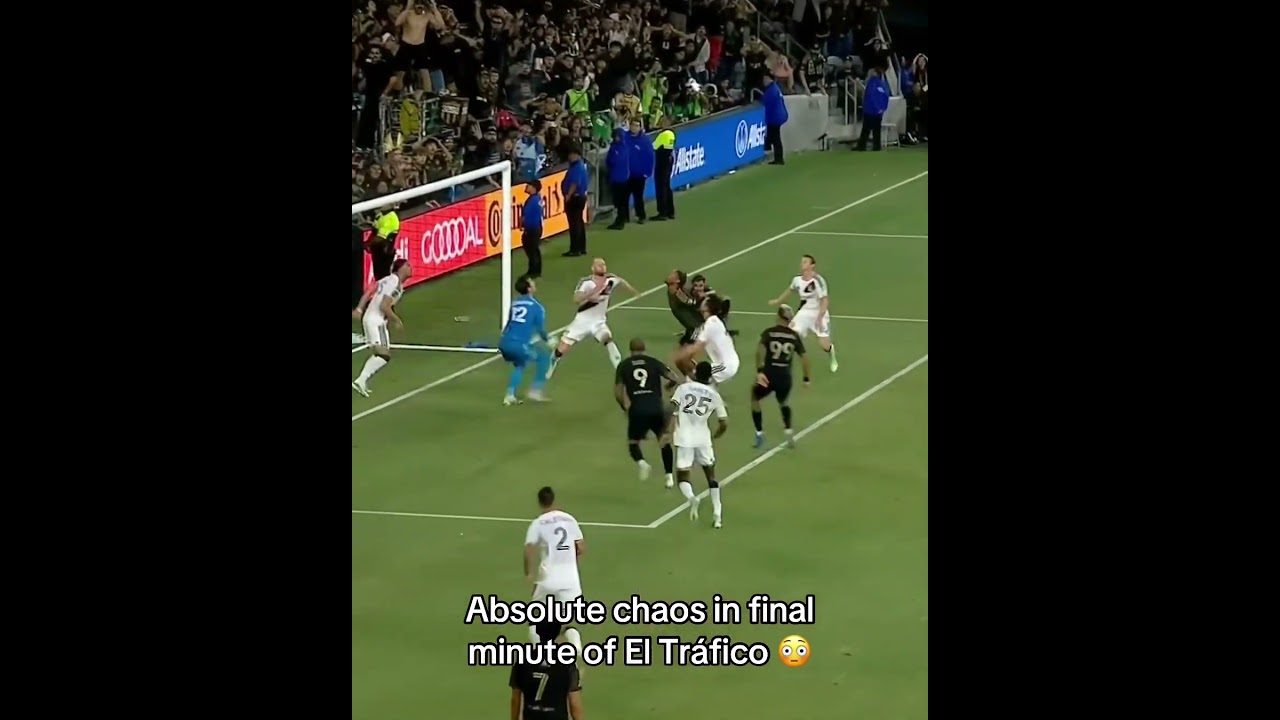 Chaos in El Trafico (via MLS on Apple TV)