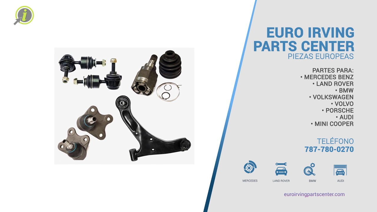 Euro R Parts Euro Irving Parts Center - YouTube