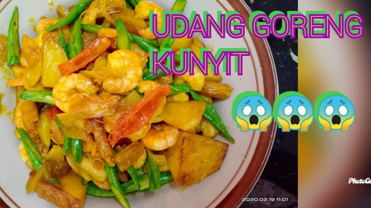 RESEPI UDANG GORENG KUNYIT YANG SIMPLE SANGAT  YouTube