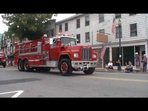 Here is a video of Port Jervis's fireman's parade.