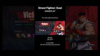 Street Fighter: Duel Gameplay (iOS/Android) idle RPG