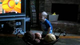 Camden Doing Blast Off With The Little Einsteins