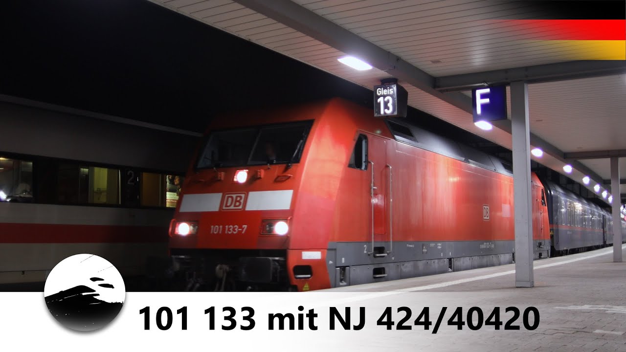 4k 101 133 Mit Obb Nightjet Nj 424 404 Nach Koln Brussel Hamburg In Munchen Youtube