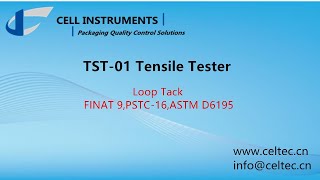 Adhesive Tape And Label Loop Tack Tester