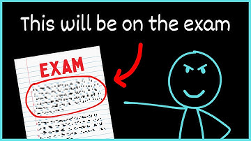 How to figure out what will be on the exam