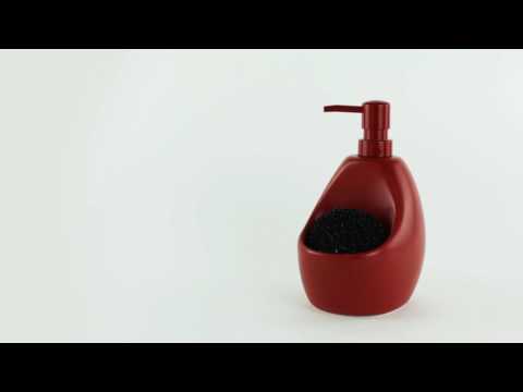 Диспенсер для мыла с подставкой для губки Joey Диспенсер для мыла с подставкой для губки Joey