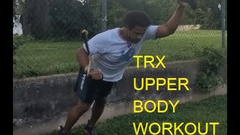 TRX Push up variation