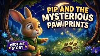 Calm Bedtime Story for Kids 🌿 Pip & the Mysterious Paw Prints | Toddler Sleep Story screenshot 5