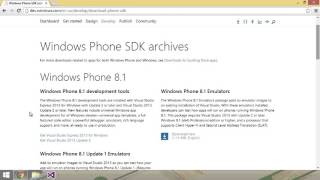 Full Windows 8 Phone Development Tutorial  Getting Set Up Update