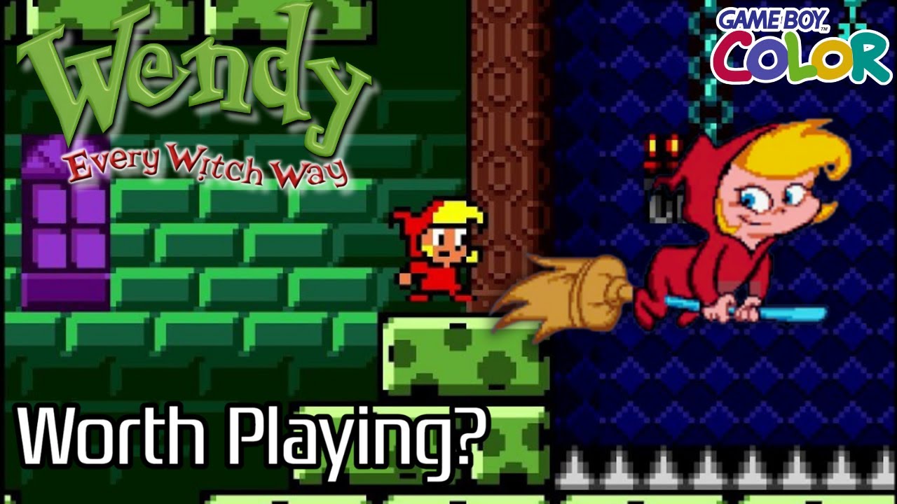 Wendy Every Witch Way - GameBoy Color LOOSE CART