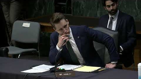 Senator Hawley Questions Witnesses on Strategic Command & Space Command In Armed Services Committee