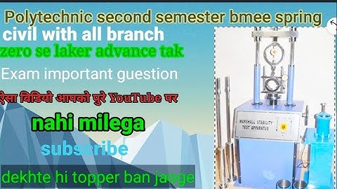 Polytechnic second semester bmee Spring/Lakshaya diploma classes 2m/Springs/Springs engineering