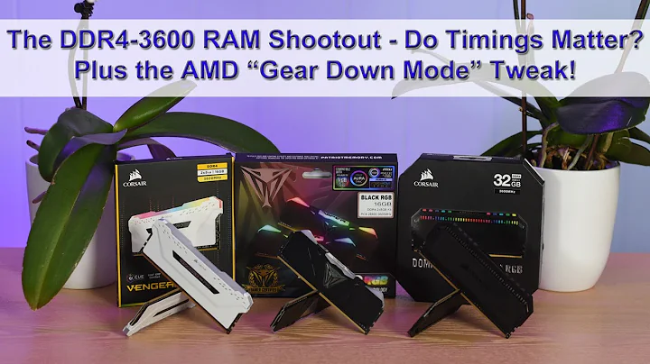 So sánh hiệu năng RAM DDR4 3.600 MHz: Độ trễ, RGB và AMD