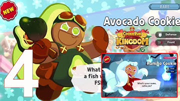 Cookie Run: Kingdom - Avocado Cookie & Kumiho Cookie - Gameplay Walkthrough Part 4 (iOS,Android)