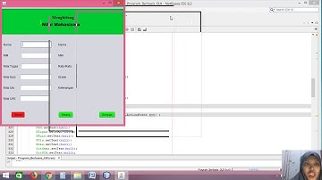 Program berbasis GUI Menghitung Nilai Mahasiswa