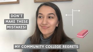 What I Regret About Community College