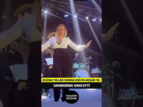 Asena Yıllar Sonra Hülya Avşar 'ın Sahnesinde Dans Etti