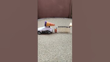 Matchstick Amazing Cracker experiment | Diwali cracker testing 2024 🚗😀#shorts #crackers