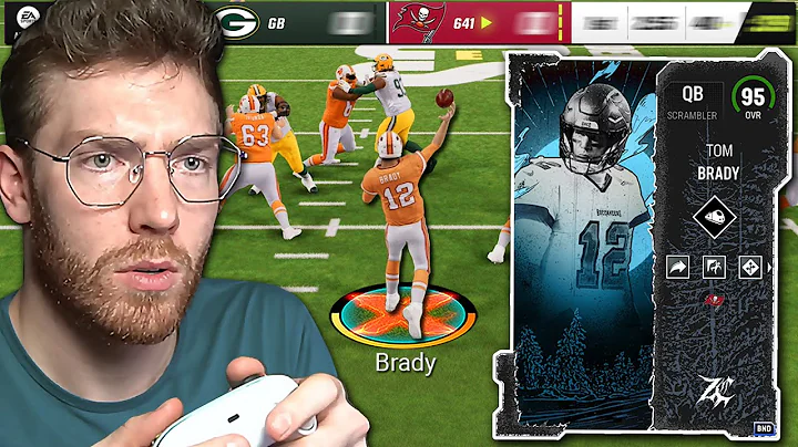 Using 95 Overall Tom Brady! The Best QB In Madden ...