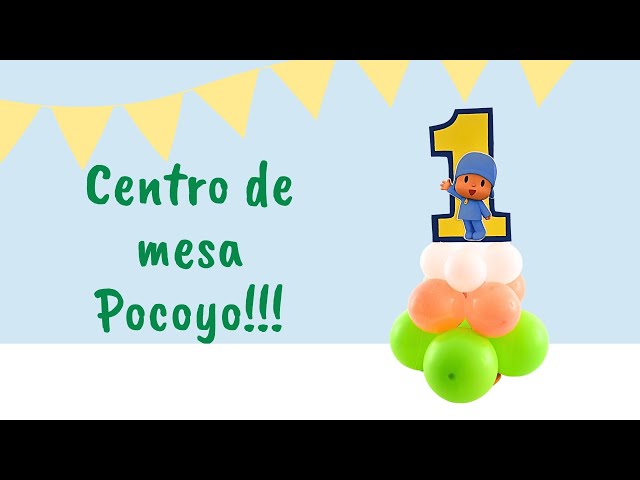 mcqueen2010 - Arreglo de Globos POCOYO ven y disfruta de