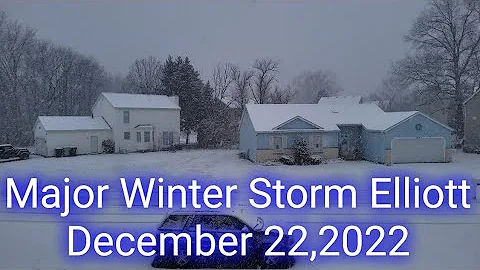Major Winter Storm Elliott (12-22-2022)#blizzardwarning #Winterstom#WinterstormElliott #blizzard