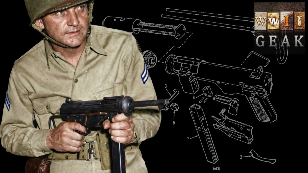 名銃トンプソンを葬った20ドルの英雄：M3グリースガンと大量生産の美学