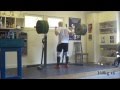 Milko Tokola pig squat training 25.7.2014