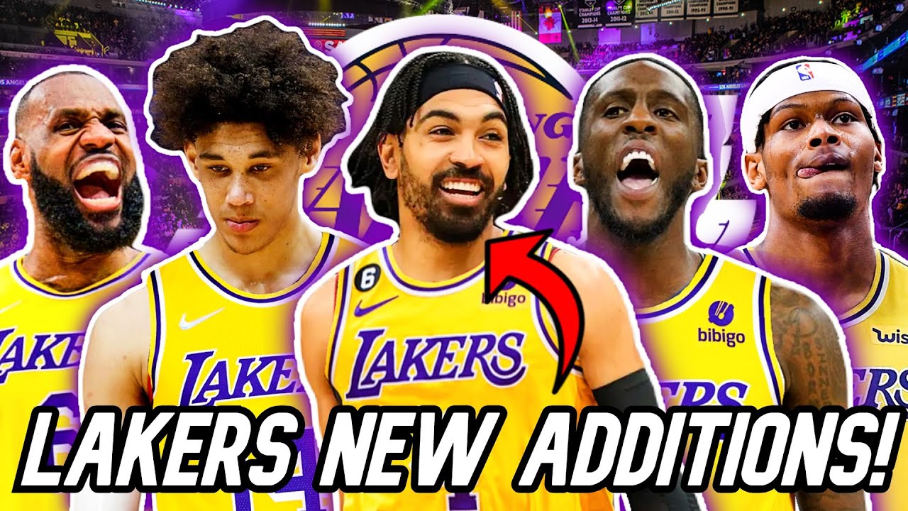 Meet the newest addition to the - Los Angeles Lakers